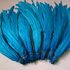 Перья петуха 30-35 см. 1 шт. Голубой цвет