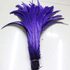 Перья петуха 35-40 см. 1 шт. Фиолетовый цвет