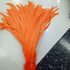 Перья петуха 30-35 см. 1 шт. Оранжевый цвет
