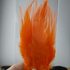 Перья петуха 10-15 см. 20 шт. Оранжевый цвет
