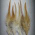 Перья петуха двухцветные 10-15 см. 50 шт. Натуральный цвет