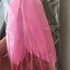 Перья утиные 10-15 см. 20 шт. Розовый цвет