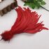 Перья петуха 30-35 см. 1 шт. Красный цвет