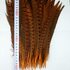 Декоративные перья Pheasаnt 25-30 см. Оранжевые