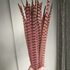 Декоративные перья Pheasаnt 45-50 см. Розовые