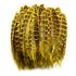 Декоративные перья 10-15 см. 10 шт. Желтые