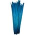 Декоративные перья Pheasаnt 40-45 см. (Хвост) 1 шт. Голубого цвета