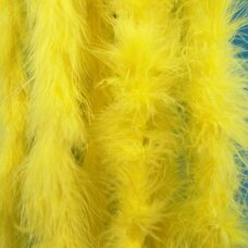 Боа из перьев марабу 17-20 гр., 2 м. - Желтый цвет