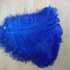 Премиум перья страуса 65-70 см. Синего цвета