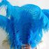 Премиум перья страуса 65-70 см. Голубой цвет