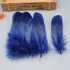 Пушистые перья гуся 13-18 см, 20 шт. Темно-синий цвет #12