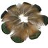 Декоративные перья алмазного Pheasаnt 6-8 см. Зеленые. 10 шт.