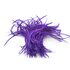 Перья гуся 15-20 см. биот (нити) - 10 шт. Фиолетовый цвет