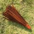 Декоративные перья Pheasаnt 30-35 см. Оранжевые