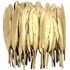 Перья утиные 10-15 см. 20 шт. Золото
