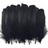 Пушистые перья гуся 15-23 см, 20 шт. Черного цвета