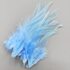 Перья петуха 10-15 см. 20 шт. Светло-голубой цвет #4