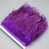 Тесьма из перьев петуха на ленте 10-15 см, 1м. Фиолетовый цвет