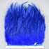 Тесьма из перьев петуха на ленте 10-15 см, 1м. Синего цвета