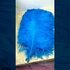 Премиум перья страуса 65-70 см. Голубой цвет